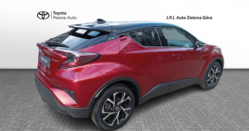 Toyota C-HR cena 97900 przebieg: 61373, rok produkcji 2018 z Strzyżów małe 277